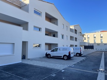 Remise en état,  chantier du groupe Angelotti à Béziers